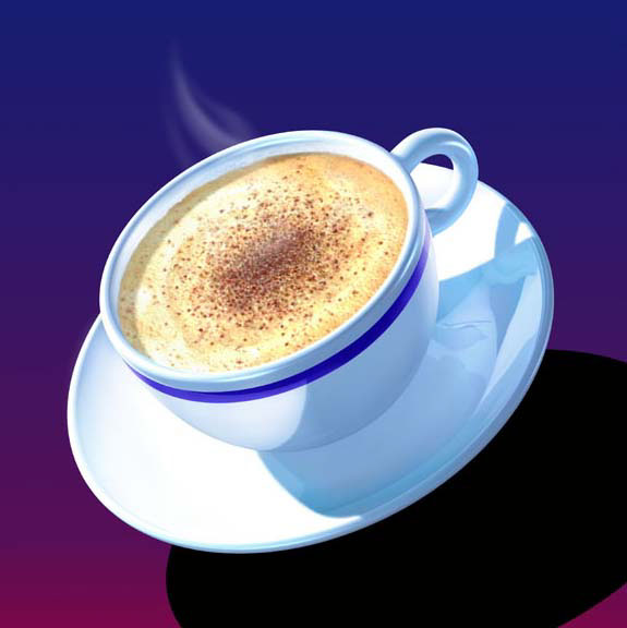 CGI-illustration-Still Life_Cappuccino