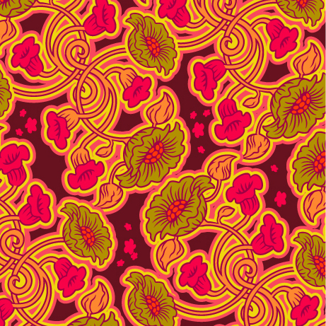 Intertwined_floral_pattern
