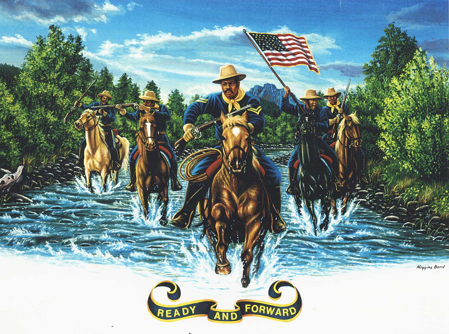 MilitaryTrooponHorseback