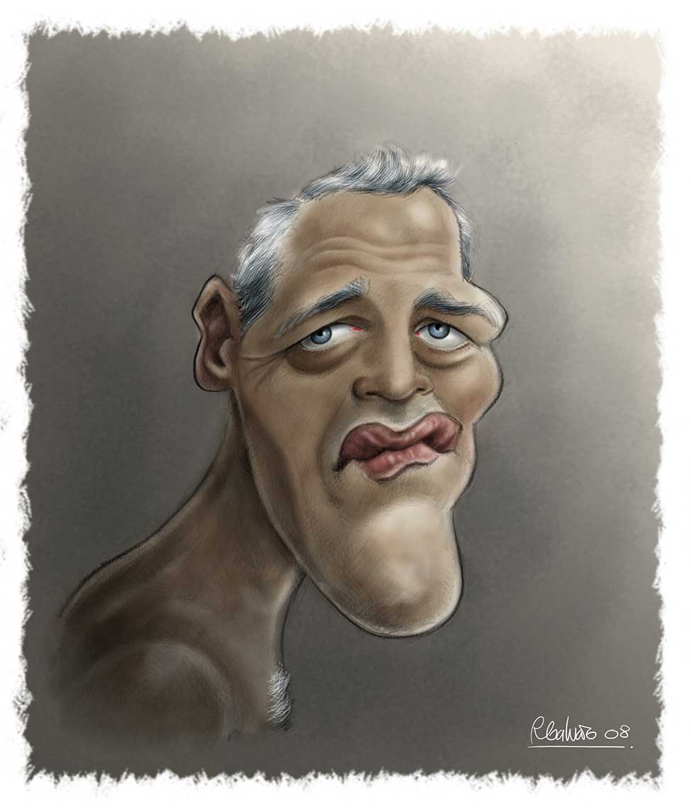 Paul-Newman-caricature