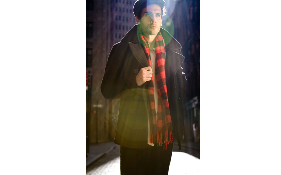 Photography-Fashion_Plaid scarf man-Kevin Schmitz