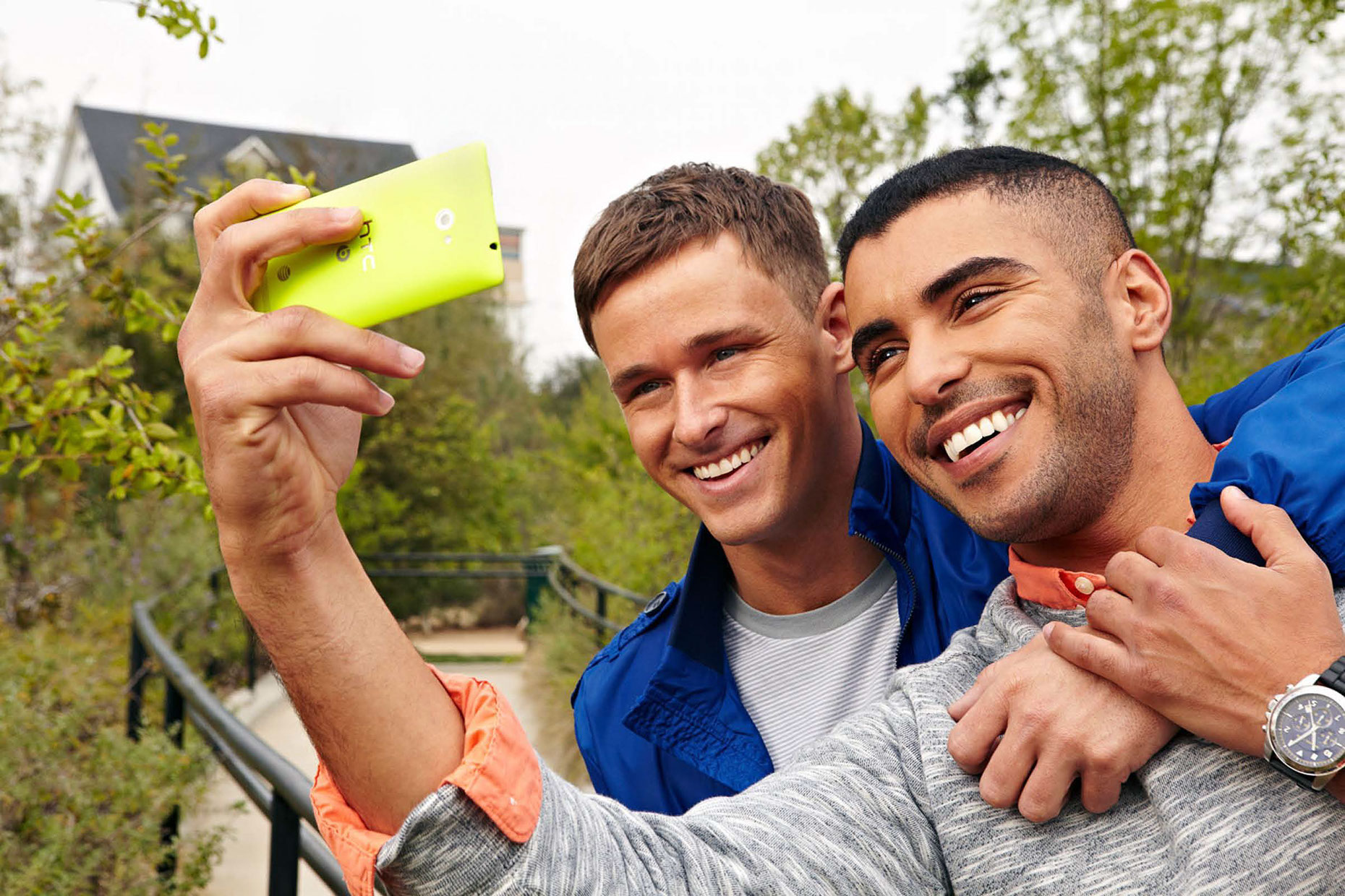 Photography_Lifestyle_Happy Gay Couple Taking Selfie-Tony Garcia