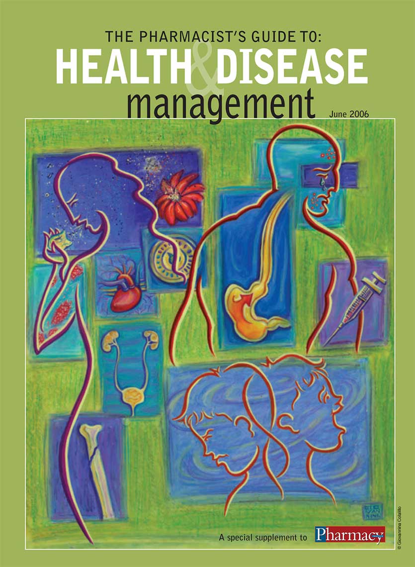 The Pharmacists Guide to Health Disease Management Cover of a special supplement to Pharmacy Post Magazine