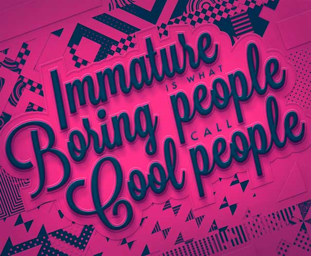 Vector_Lettering_Design_Typography_Immature People