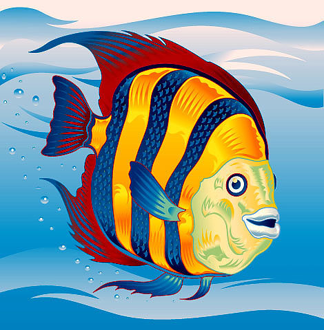illustration-Animals_fish-Garth Glazier