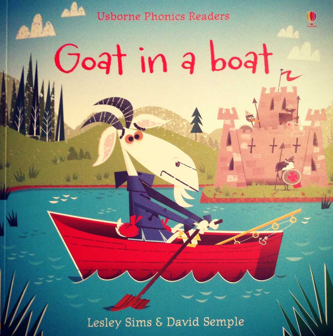 illustration-Cartoons & Characters_Usborne Publishing Goat in a Boat-David Semple