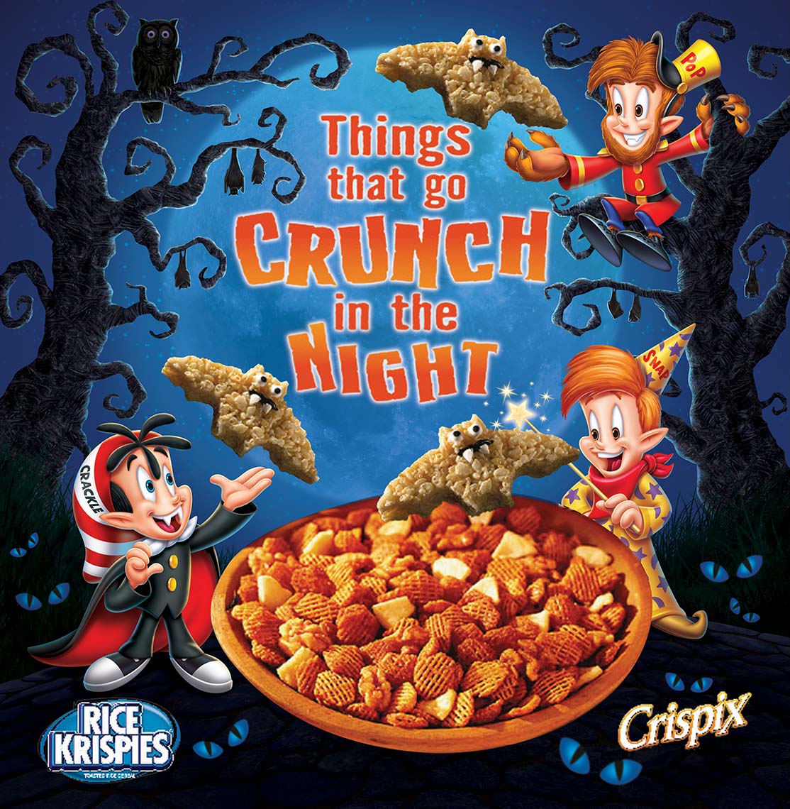 illustration-Cartoons & Characters_Rice krispies-snap-crackle_and_pop halloween-John Hom