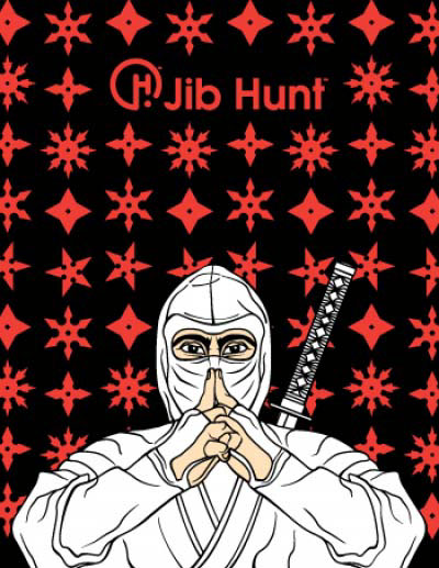 illustration-Cartoons_Ninja-Jib Hunt