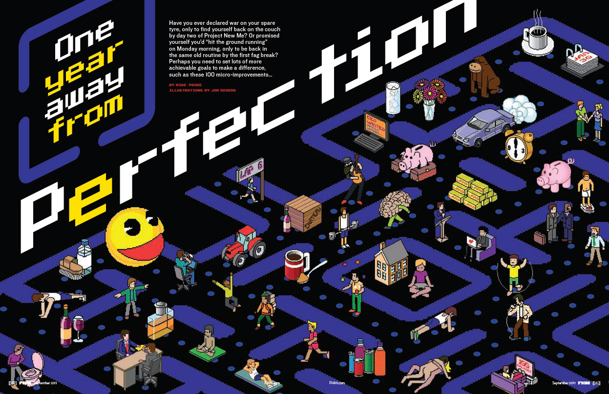 illustration-Cartoons_Pacman Perfection-Jon Rogers