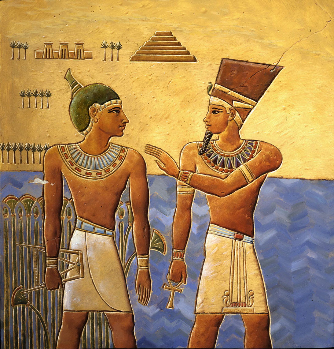 illustration-Cartoons and Characters_Egyptians in Hieroglyphics-Mike Jaroszko
