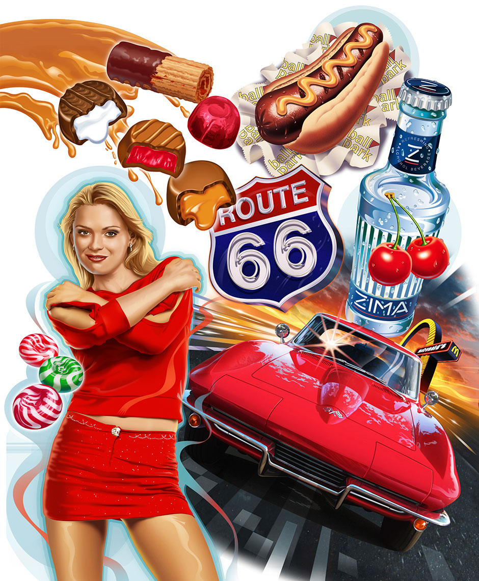 illustration-Food_American Foods-Garth Glazier