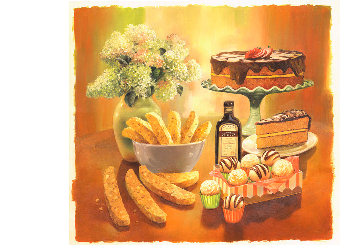 illustration-Food_Baked goods-Mike Jaroszko