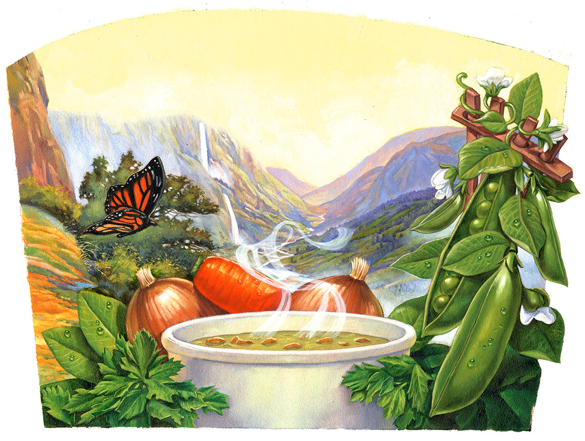 illustration-Food_Garden valley-Chris Hopkins