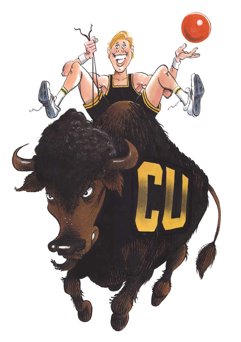 illustration-Icons_Colorado-University-Bills-Basketball-Kent Gamble