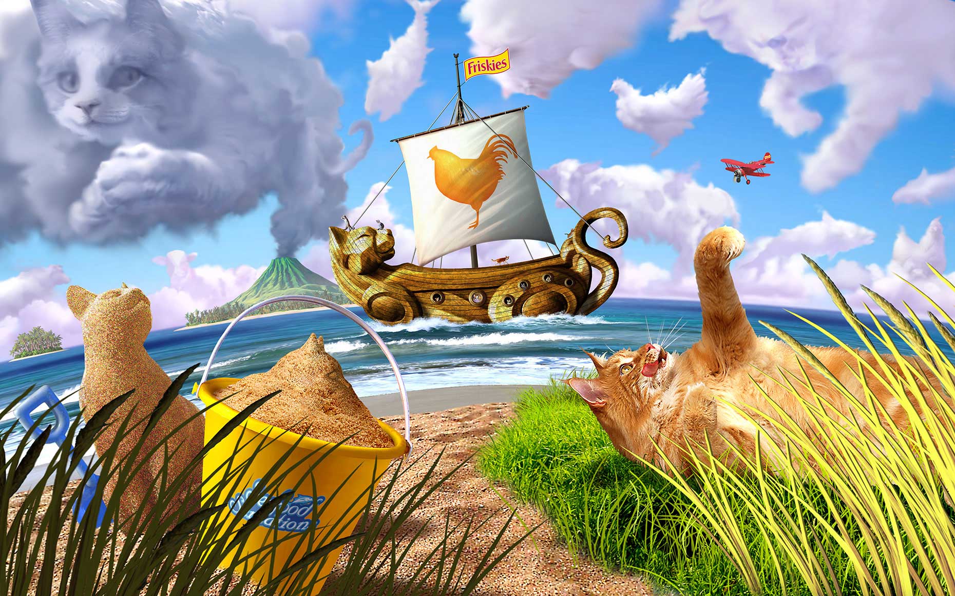 illustration-Photo-Imaging_Animals-and-Nature_Friskies-ocean-Jerry-LoFaro
