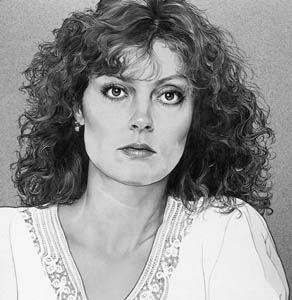 illustration-Portraits_Susan Sarandon-Randy Glass