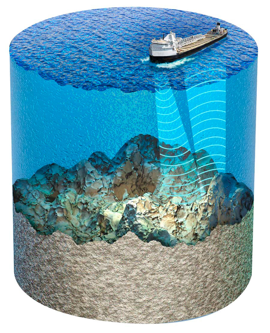 illustration-Technical_Boat sensor in ocean cutaway-Tony Randazzo