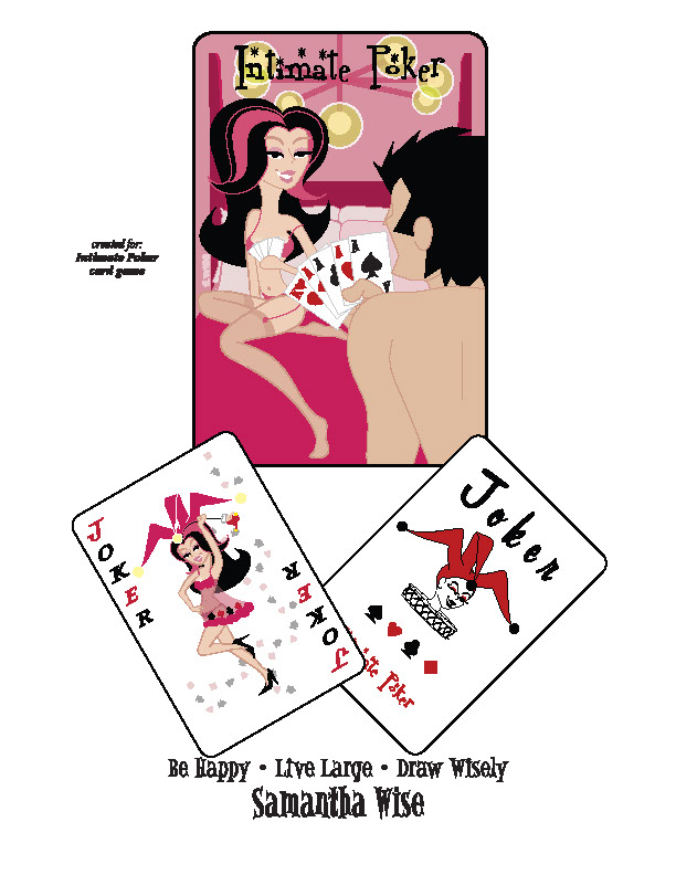 illustration-characters-Cartoons and Characters_Intimate poker-Samantha Wise