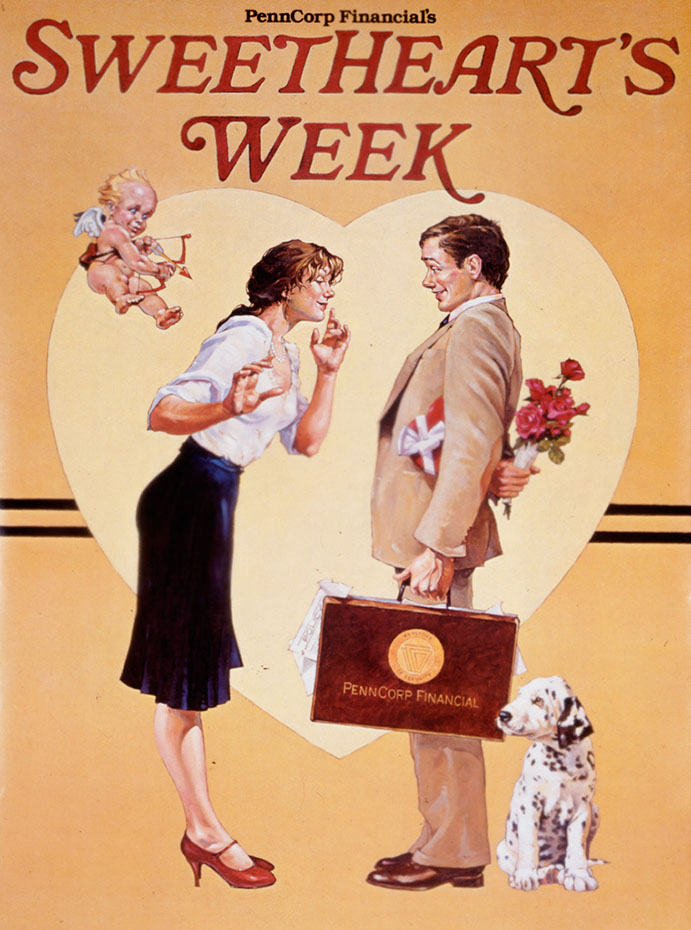 illustration-retro_sweethearts week-Bill Garland