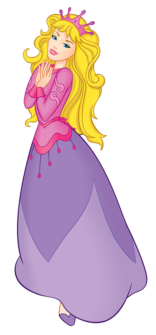 vector-Illustration_Cartoons and Character Design_Blonde Princess Vector-barry orkin