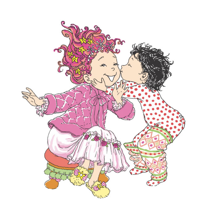 vector-Illustration_Cartoons and Character Design_Fancy Nancy Children Playing Pajamas-barry orkin