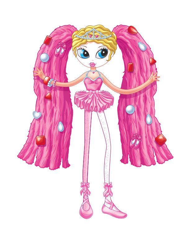 vector-Illustration_Cartoons and Character Design_Pink Betty-barry orkin